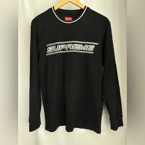 SUPREME long sleeve crewneck - AUTHENTIC